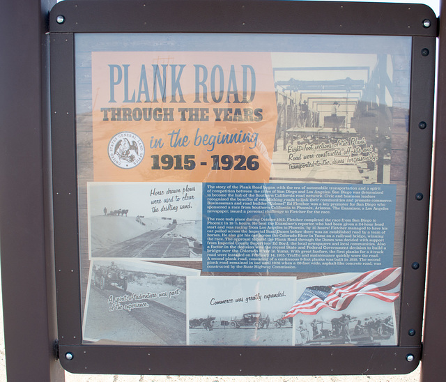 Imperial county Plank Road (#0774)