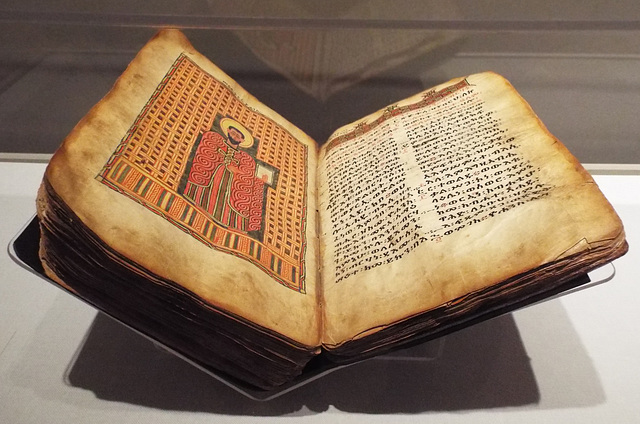 Gospel Book from Ethiopia in the Metropolitan Museum of Art, February 2024