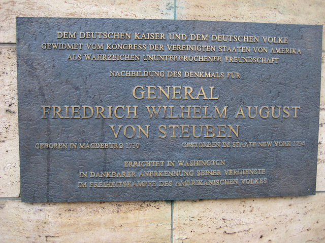 Denkmal - General von Steuben