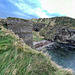 Buttress wall of Findlater Castle