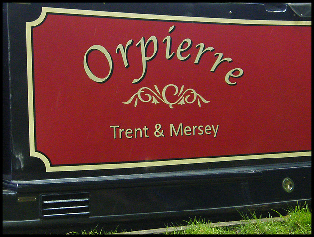 Orpierre - Trent & Mersey