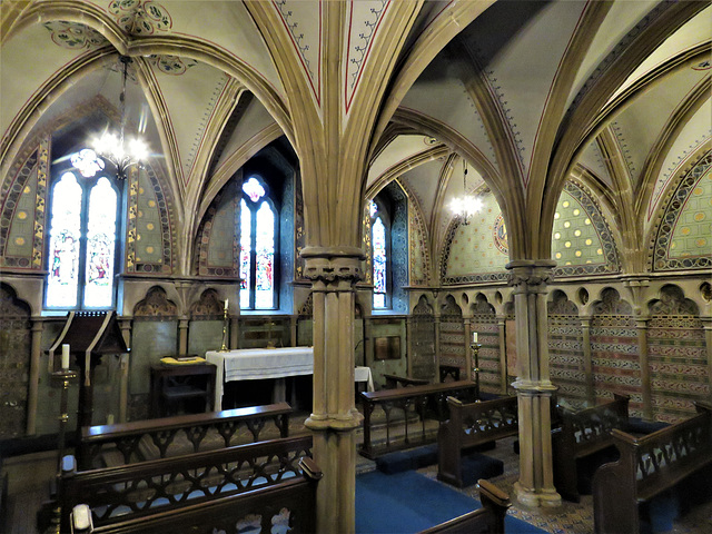 newstead abbey, notts ; mid 13 chapter house