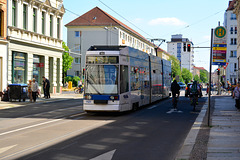 Leipzig 2015 – Tram 1121 on line 9 to Markkleeberg