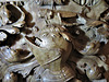 st helen bishopsgate , london  heraldry with cricket crest on c16 tomb of sir william pickering +1574(5)