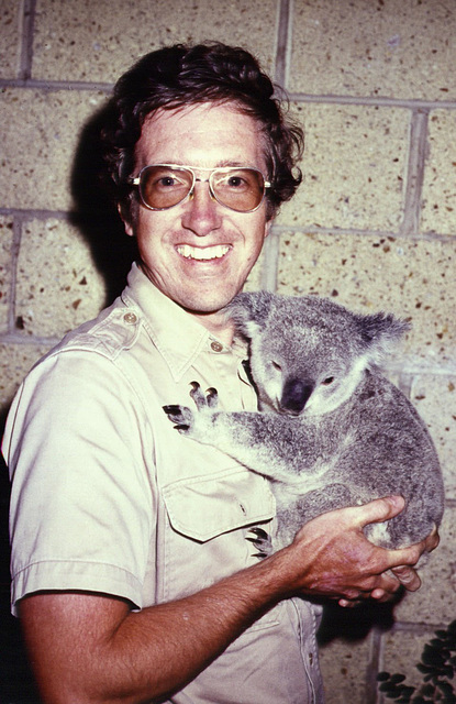 Ron with koala