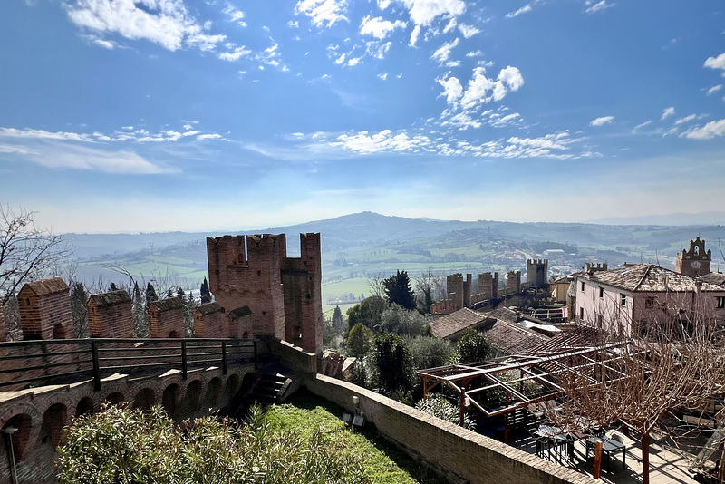 Gradara 2024 – View of the surrounding countryside