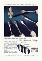 Wallace Sterling Ad, 1949