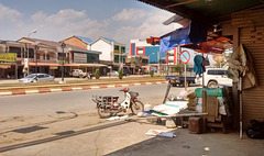Laos street scenery