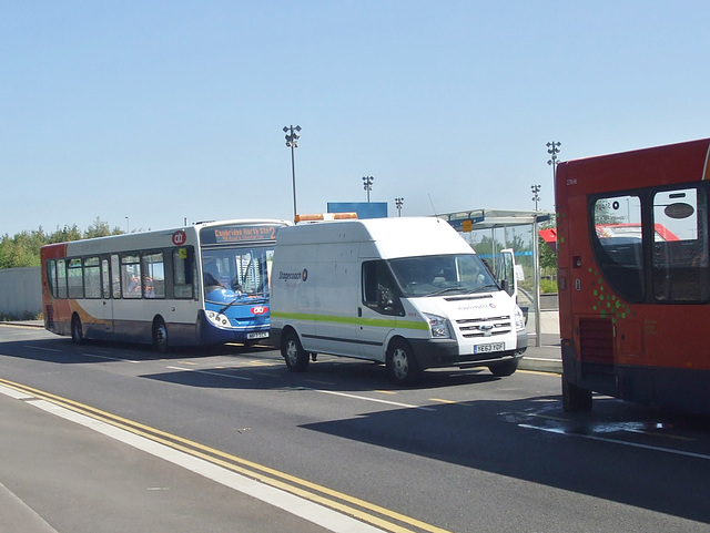DSCF2919 Stagecoach East (Cambus) vehicles at Cambridge North Station - 29 Jun 2018 DSCF2919 Stagecoach East (Cambus) vehicles at Cambridge North Station - 29 Jun 2018