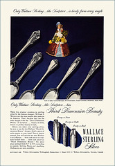 Wallace Sterling Ad, 1949