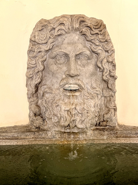 Rome 2026 – Palazzo Colonna – Drooling man fountain