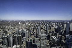 Blick über Toronto nach Norden (© Buelipix)