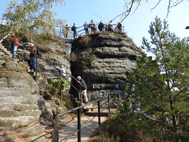 Bastei-Ausblick