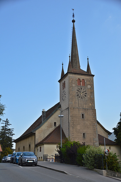Protestantische Kirche in Vallorbe