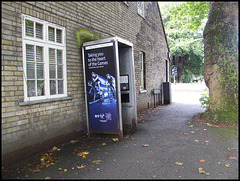 tacky phonebox spoils Keble Road