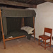 Bed in the Voorlezer House in Historic Richmond Town, April 2016