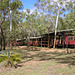 Old Railway Carriages At Undara