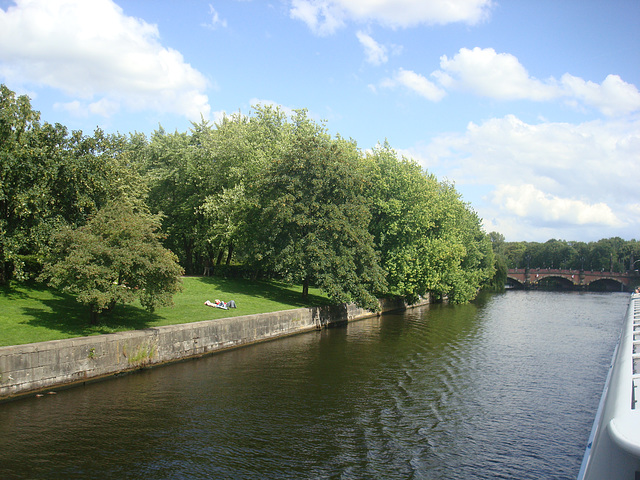 Spreeufer in Moabit