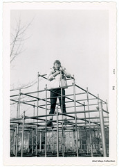 Girl on a Jungle Gym, 1956