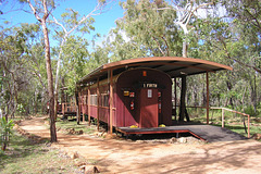 Old Railway Carriages At Undara