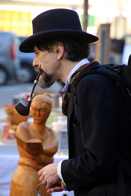 Sherlock Holmes aux puces de Vanves