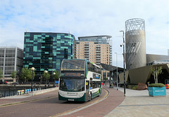 Stagecoach 12034 (MX10 MVZ) at Salford Quays - 24 May 2019 (P1020122)