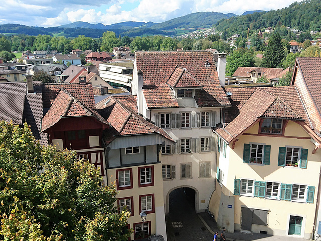 Blick über Aarau