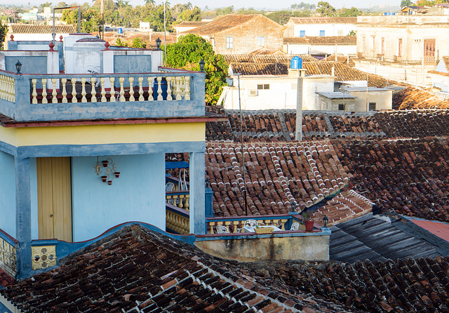 Rooftops, Remedios, Cuba