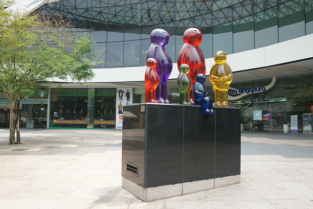 Sculpture At Plaza Singapura