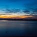 Dawn over the River Mersey from Eastham Ferry.