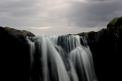 Waterfall at Connor Pass