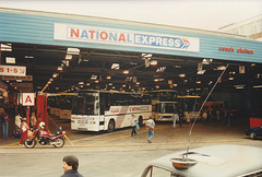 The old National Express Coach Station, Digbeth, Birmingham - 8 Sep 1995