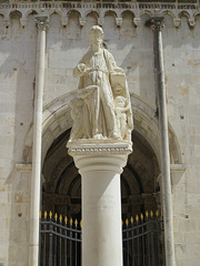 Trogir, place de la cathédrale : Jésus.