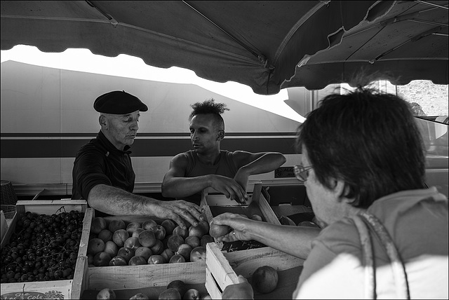 Fruits et légumes.