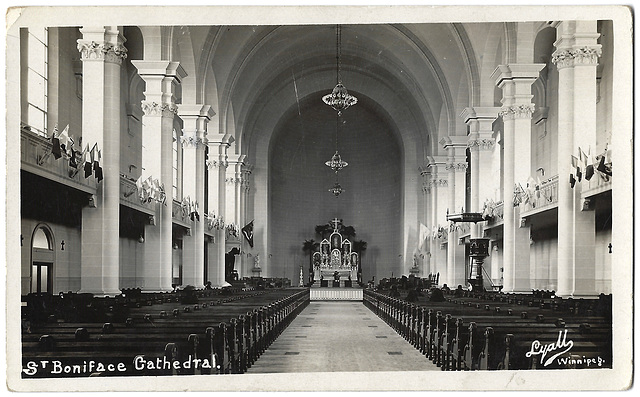 WP2164 WPG - ST. BONIFACE CATHEDRAL [INTERIOR]