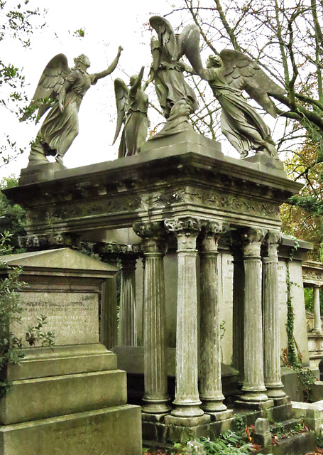 kensal green cemetery, london