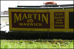 Martin Warwick narrowboat
