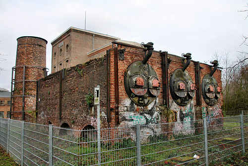 Ruine des ehem. Kesselhauses (Zeche Carl 1/2, Essen-Altenesen) / 18.01.2020
