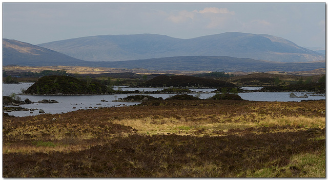 Rannoch Moor and its moods