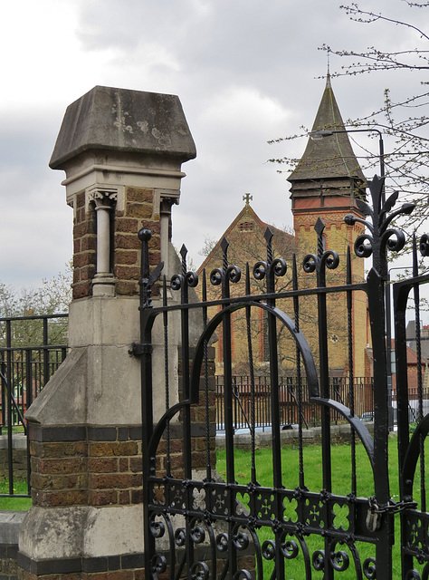 battersea st mary's cemetery, london