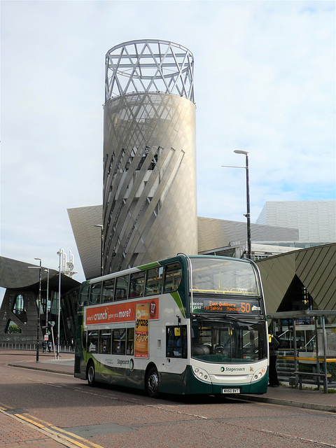 Stagecoach 12051 (MX60 BVT) at Salford Quays - 24 May 2019 (P1020140)