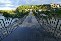 Pont sur l'Ardèche à Balazuc