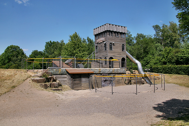 Kinderspielplatz "Zeche Knirps" (Zeche Hannover 1/2/5, Bochum-Hordel) / 21.05.2018