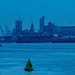 Liverpool from Eastham Ferry.
