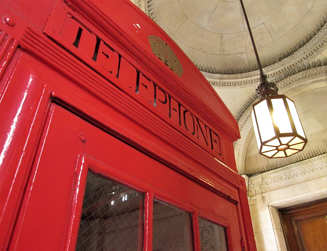 Wooden K2 telephone box.