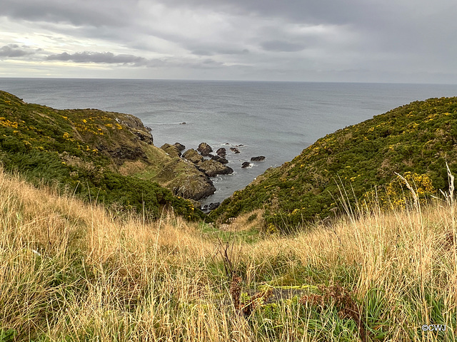 The Banffshire coastline between Cullen and Findlater Castle