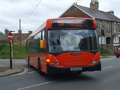 DSCF3463 Mulleys Motorways YN54 NXK in Bury St. Edmunds - 23 May 2016