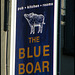 boring Blue Boar pub sign