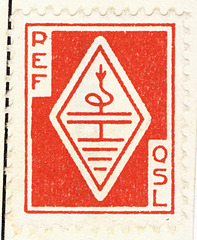 REF QSL stamp (1968)