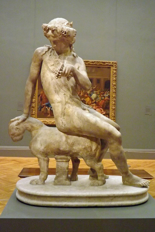 Dionysos Seated on a Panther in the Metropolitan Museum of Art, February 2014